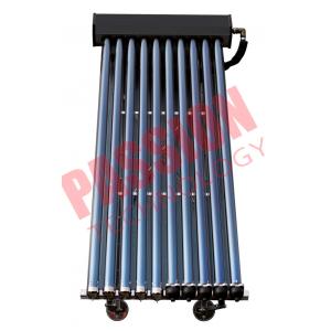 Multi Function Solar Thermal Collectors , 10 Tube Solar Collector Flat Roof Installation