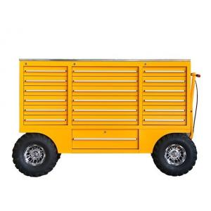 Customized Support Professional Hand Carts Trolleys with Wheels and Optional Drawer Mat