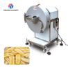 China Gran máquina de papas a gran escala Manzana Banana Patata Zanahoria Taro Papas y tubérculos redondos Zanahorias y vegetales de raíz longitudinal Cebollas Cortar papas fritas Papas fritas escamas Hach marrón wholesale