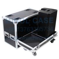 China Universal MDF Board ATA Flight Case For Two 12 Inch Speakers for sale