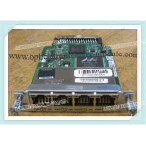 China Four port 10/100 Ethernet Switch Interface Card HWIC-4ESW Cisco Router High-Speed WAN supplier