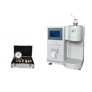China Temperature Control Mfi Testing Machine From Room Temperature To 400℃ supplier