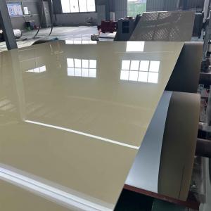 China 0.20mm to 2.5mm Thickness The Color Coated Aluminum Sheet for Various Applications supplier