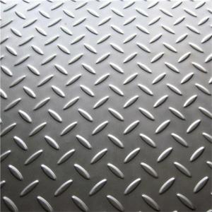 China High Strength SS400 Stainless Steel Checker Plate Hot Rolled Embossed Sheet 1000mm supplier