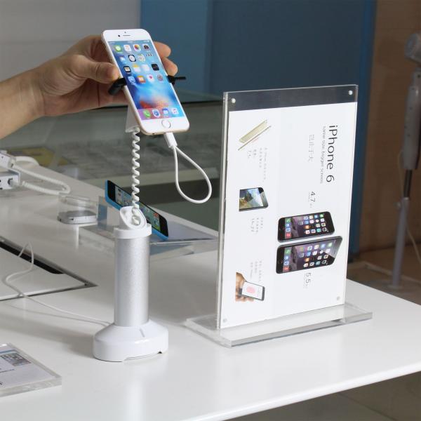 警報グリッパーのロッカーのホールダーが付いている参加者の携帯電話の保証表示イーゼル