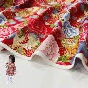 China O OEM bronzeou o tecido de algodão da sarja do Natal da cópia para decora a roupa supplier