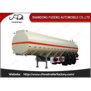 China Tri Axle Fuel Tanker Semi Trailer 45000 Liters With Carbon Steel supplier