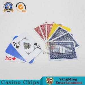 China Texas Hold 'Em Match Plastic Playing Cards Customization Water Resistant supplier