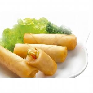 Pasteles congelados Halal chinos amarillos blancos 900g del rollo de primavera