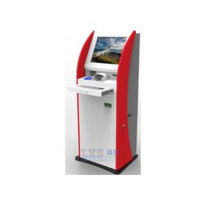 Automatic Bill Payment Kiosk , Metal Keyboard / Encrypted PCI Pin Pad Financial Service Machine