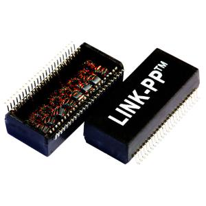 China 港の変圧器、LP1060NL 40Pins SMT 4x10/100Base-Tモジュールを四つ揃えにして下さい wholesale