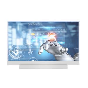 China Pantalla digital transparente transparente Android Pantalla digital transparente interactiva wholesale