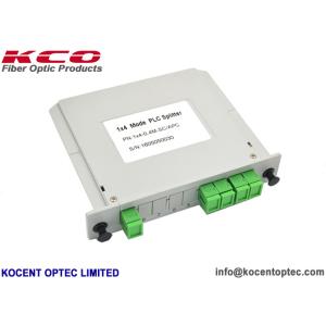 China Divisor LGX del PLC del divisor 1x4 de la fibra óptica de Mini Size 1*4 para la caja terminal de ODF ODB supplier