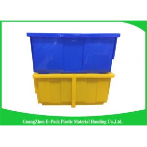 Light Stackable Industrial Storage Bins , Product Protection Stackable Storage Boxes