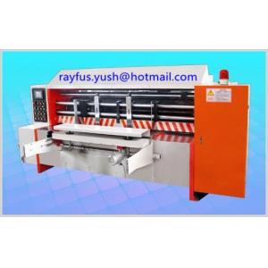 Auto Lead Edge Rotary Die Cutter / Rotary Die Cutting Machine For Corrugated