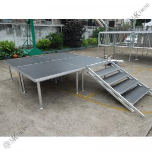 22mm Plywood Material Square Aluminum Portable Stage Platform for Outdoor Performances