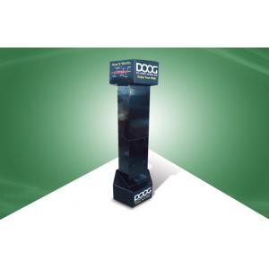 China Black Six Side Show Cardboard Hook Display Uv Coating 100% Eco - Friendly supplier
