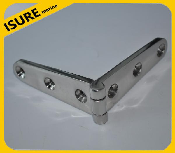 Hot sale high quality different inches of stainless steel strap hinges，marine