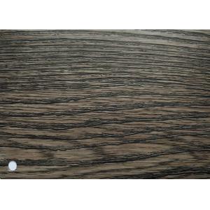 Fireproof Dark Wood PVC Decorative Film For Door Frame Wrapping Profile