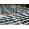 China Transparent Corrugated Polycarbonate Sheets For Roof Covering 0.8 - 1mm Thickness wholesale