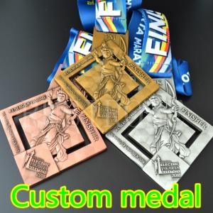 Customized marathon medals, custom metal medals, honorary medals, sports medals, sports club medals, city sports medals