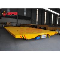 China 100t Low Voltage Steel Iron Handling Rail Transfer Cart on sale