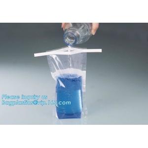 7" x 12" Sterile Sampling Bag for Stomacher® Lab Blender, Sterile Sampling Bags with White Block, sterile bags for micro