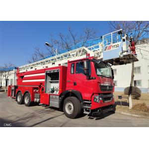 China CCC Certificated Aerial Work Platform Fire Rescue Vehicles with 30m Aerial Ladder supplier