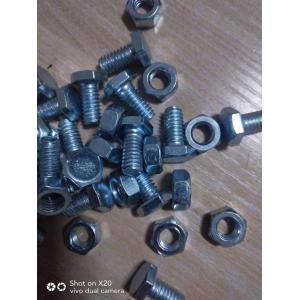 Zinc Plated Hexagon Screws Bolt And Nuts  BS1083