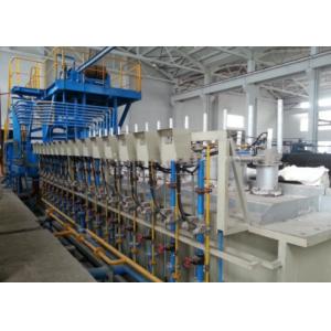 China High Carbon Steel Hot Dip Galvanizing Line , Automatic Hot Dip Galvanizing Machine supplier