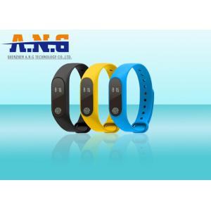 China Sport Smart Silicone Rfid Wristbands Bracelet Motion Planning Mileage Record supplier