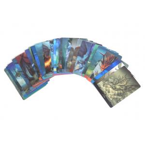63*88mm Coated 350gsm Paper Tarot Cards Customized Logo Printed With Custom Tuck Box