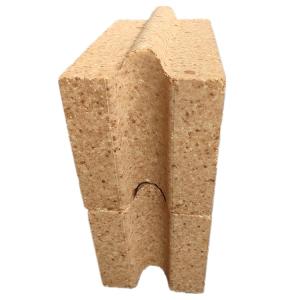 China High Alumina Curved Tile AL2O3 Arc Lining Brick with Good Wear and Impact Resistance wholesale