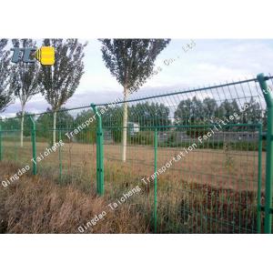 High Tensile Barbed Wire Fence Protective Net Weather Resistance For Road