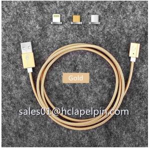 China Magnetic Charging Cable For iphone6 and Samsung mobile phone micro usb cable supplier