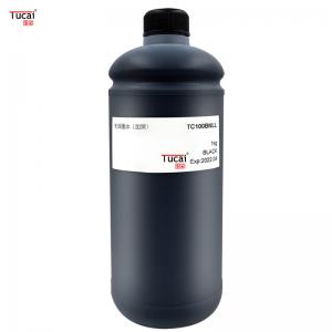 China Black 1000ml ink eco solvent epson print ink Film Plate Making Ink for Epson printer supplier