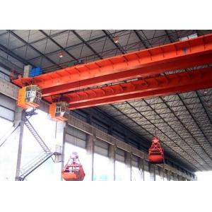 ISO CE Red A5-A8 Double Girder Bridge Crane For Manufacturing Plant