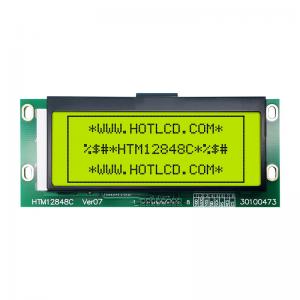 China 128x48 Matrix Graphic LCD Module With SPI Interface HTM12848C supplier