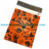 China Alloween Or Pumpkin Self - Adhesive Poly Courier Bag wholesale