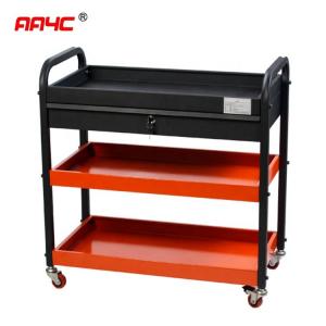 China 2 Layers Tool Box Roller Cabinet Chest Rolling supplier