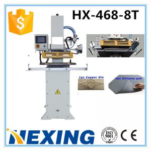 China HX-468 Semi-automatic gold sliver Pneumatic hot foil stamping machine, die-cutting, embossing machine for sale supplier
