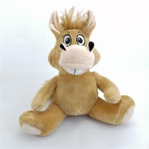 China Skin Friendly Stuffed Animal Cartoon Soft Embroidery Baby Comforter Toy supplier