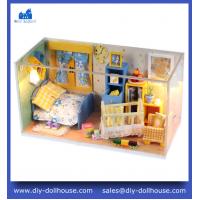 DIY Wooden Dollhouse Miniature Doll House Furniture Handmade 3D Miniature Puzzle C003