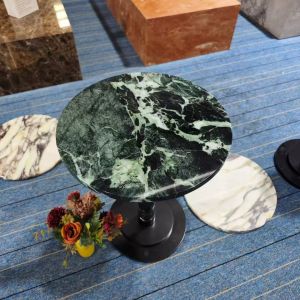 China Handcrafted Durable Marble End Table Set Marble Tea Table With Smooth Surface wholesale