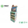 China Custom Recyclable Cardboard Display Shelves Full Color Offset Printing For Retail Promotion wholesale