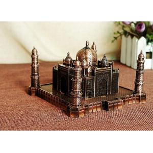 China Metal Material DIY Craft Gifts World Famous Building Model India Taj Mahal Replica supplier