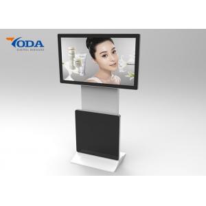 China Small Size Rotate Monitor Display , Touch Screen Floor Standing Digital Signage supplier