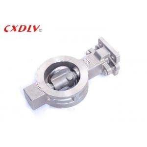 China Water Oil Gas Wafer Butterfly Valve Double Flange End Gear Operated DN300 supplier