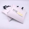 Glossy Lamination Custom Pillow Boxes For Full Lace Human Hair Wig Packaging