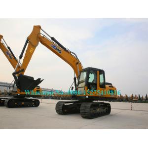 China Heavy Duty Construction Equipment Movers , Xcmg Walking Excavator With 0.4 M3 Bucket supplier